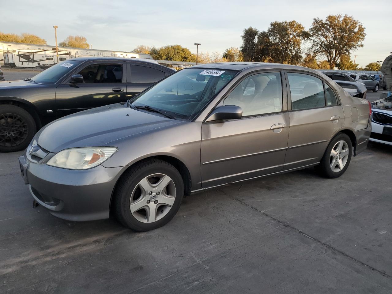 Lot #2978912657 2005 HONDA CIVIC EX