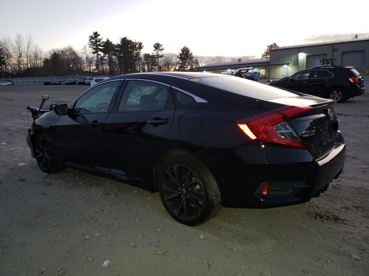 Lot #3024366550 2019 HONDA CIVIC SPOR