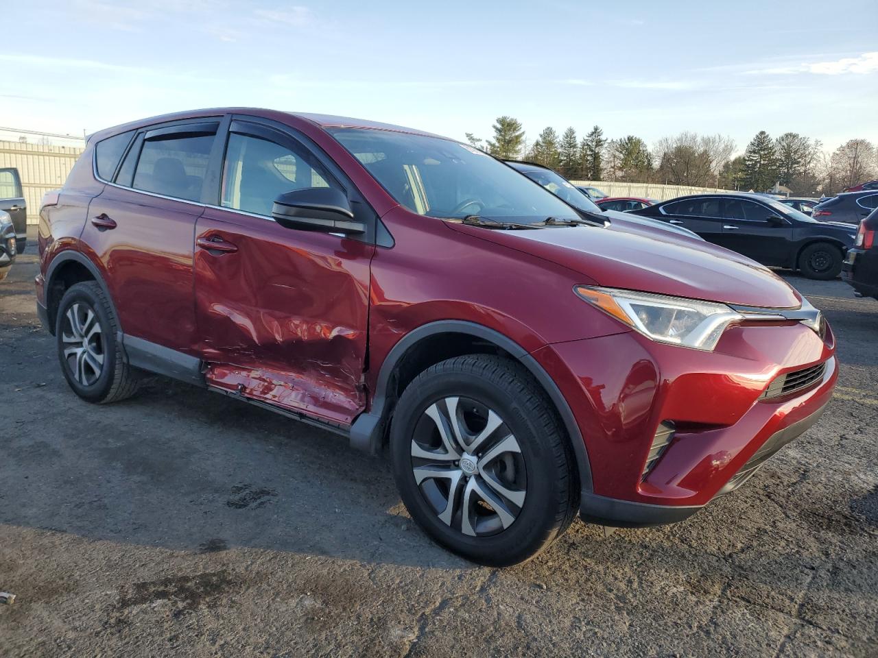 Lot #3030635152 2018 TOYOTA RAV4 LE