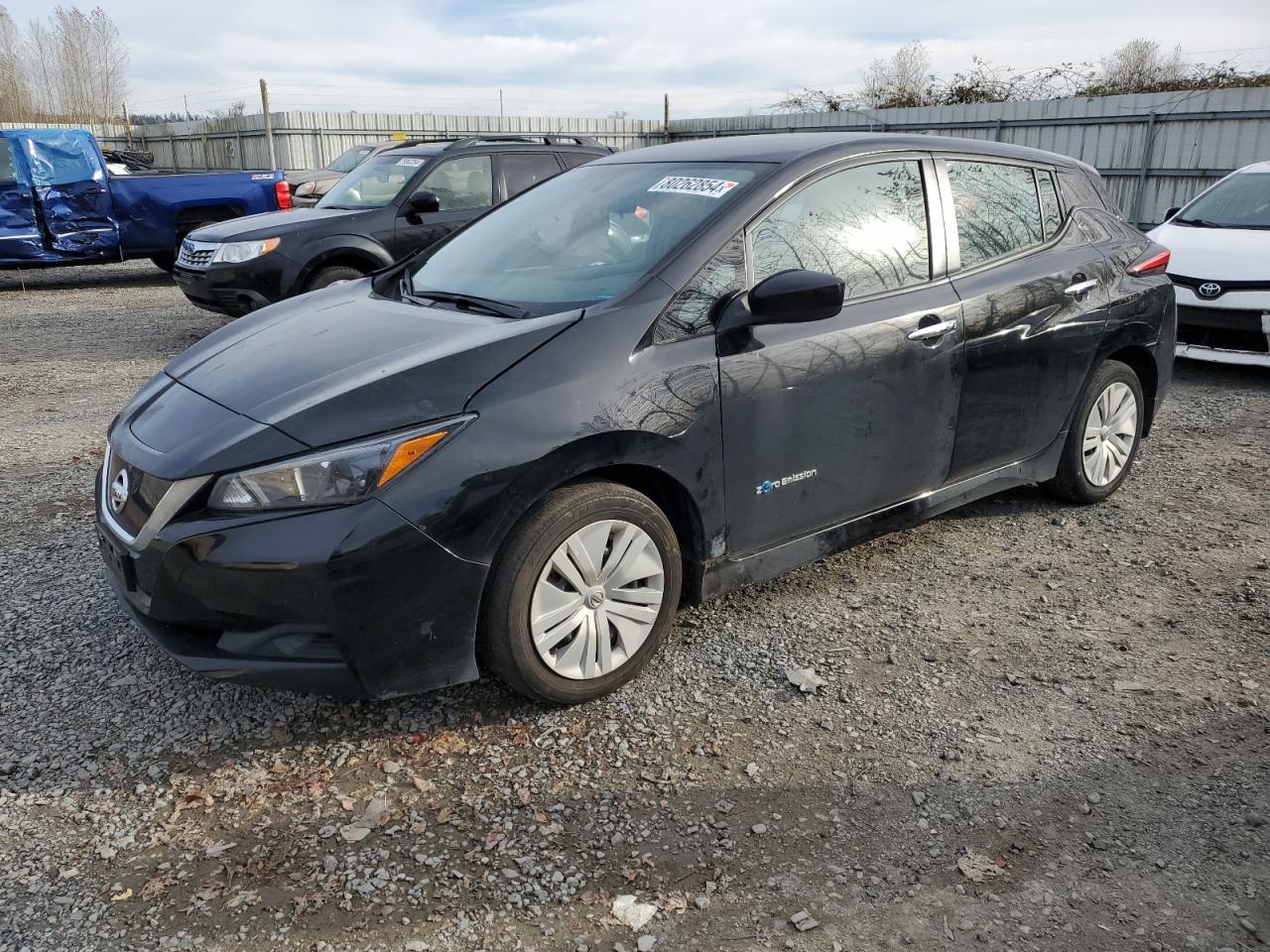 Lot #2962503803 2018 NISSAN LEAF S