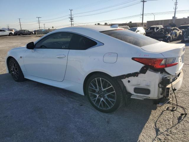 LEXUS RC 200T 2016 white  gas JTHHA5BC6G5003677 photo #3