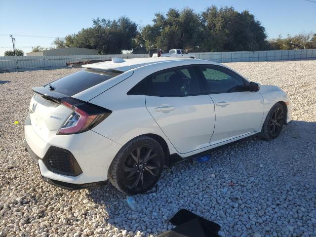 HONDA CIVIC SPOR 2018 white  gas SHHFK7H45JU236522 photo #4