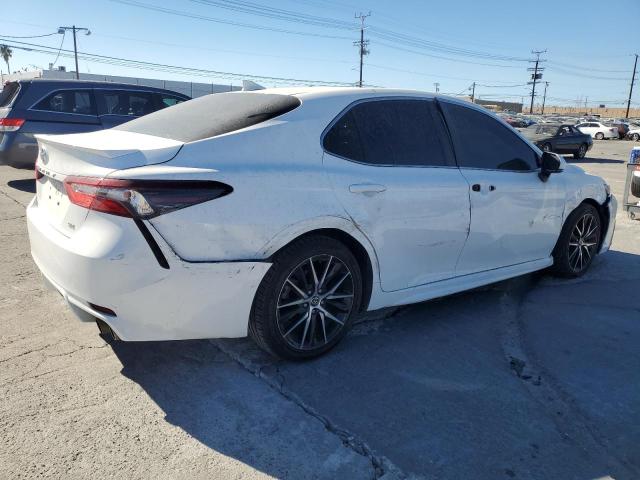 TOYOTA CAMRY SE 2022 white  gas 4T1G11AK0NU671911 photo #4