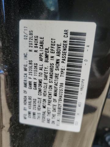 2017 ACURA TLX ADVANC - 19UUB2F79HA005796