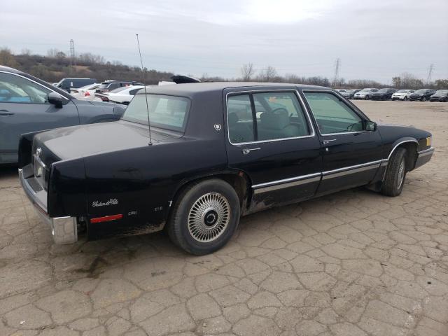 CADILLAC DEVILLE 1991 black sedan 4d gas 1G6CD53B5M4290684 photo #4