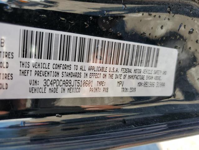 2018 DODGE JOURNEY SE - 3C4PDCAB9JT510601