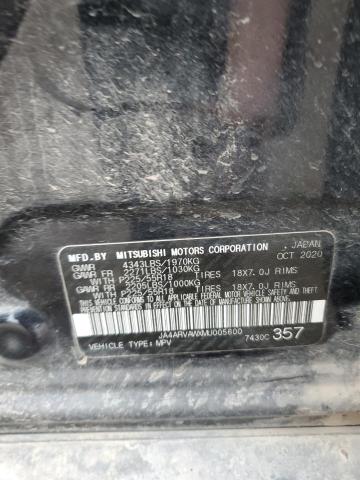 2021 MITSUBISHI OUTLANDER - JA4ARVAWXMU005600