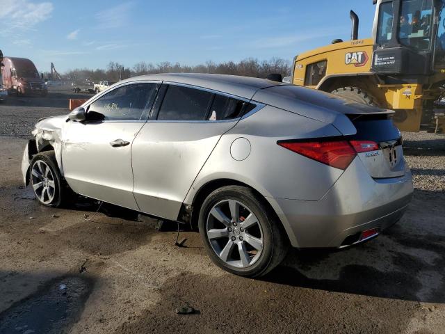 ACURA ZDX TECHNO 2010 silver  gas 2HNYB1H40AH502136 photo #3