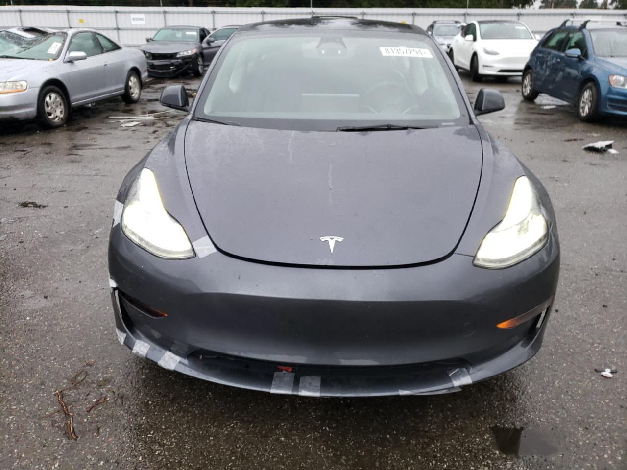 Lot #3030863498 2023 TESLA MODEL 3