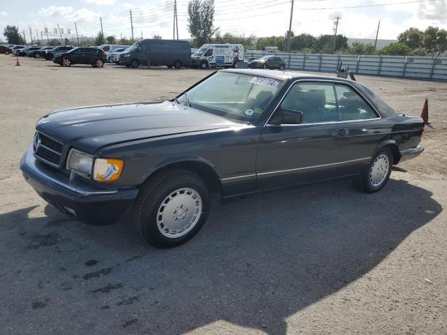 MERCEDES-BENZ 560 SEC 1991 black coupe gas WDBCA45E6MA572193 photo #1