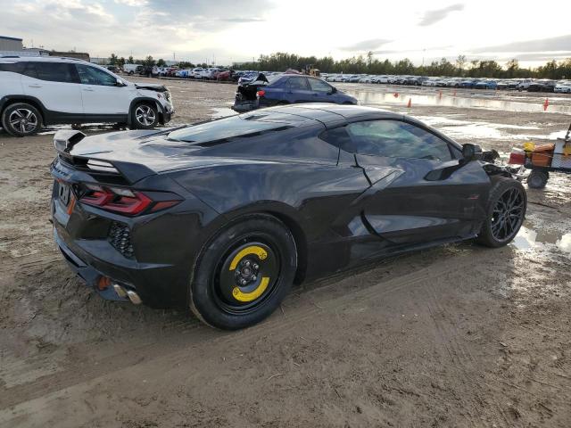 CHEVROLET CORVETTE S 2023 black  Gasoline 1G1YC2D49P5500537 photo #4