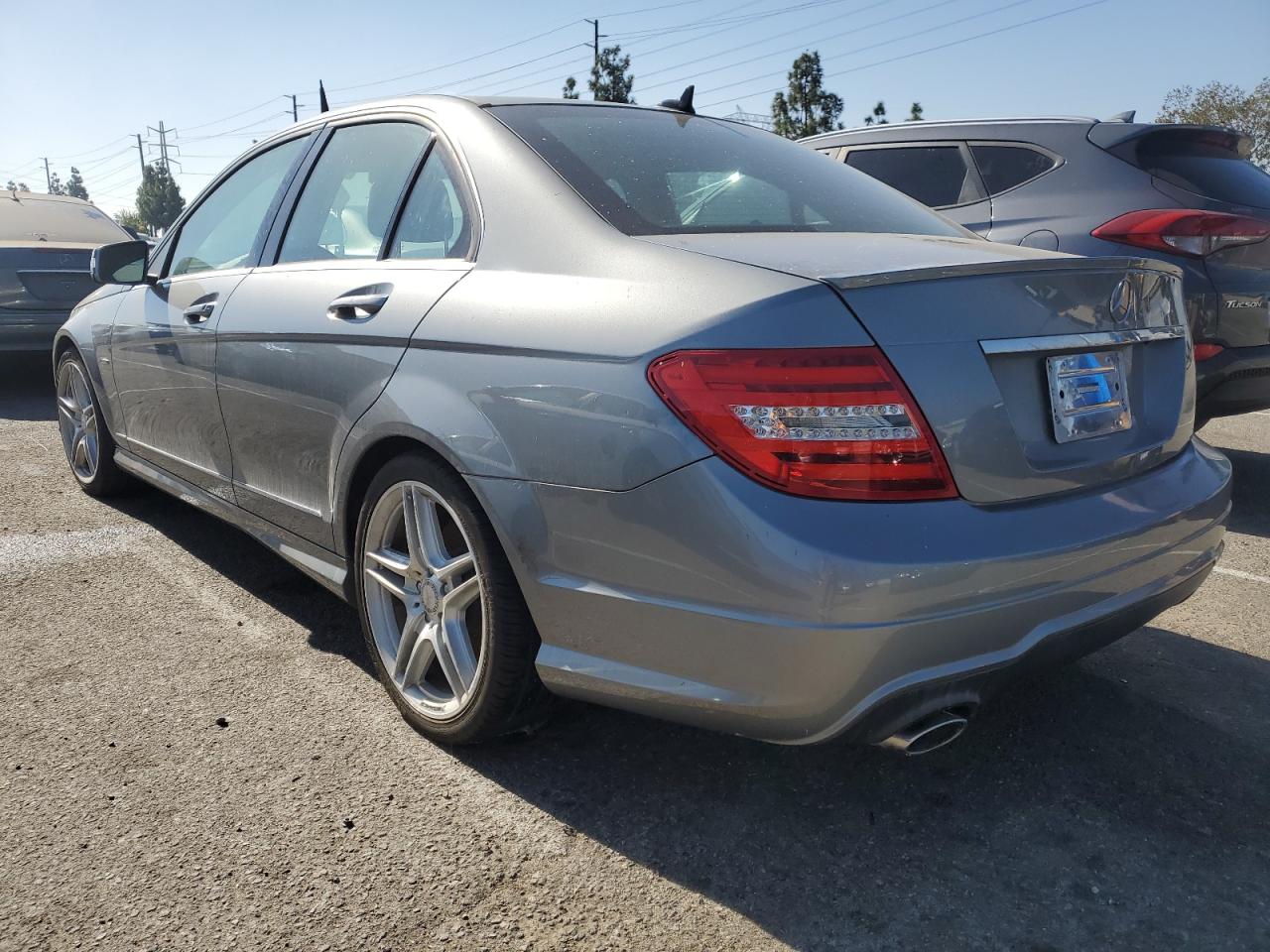 Lot #2996631528 2012 MERCEDES-BENZ C-CLASS