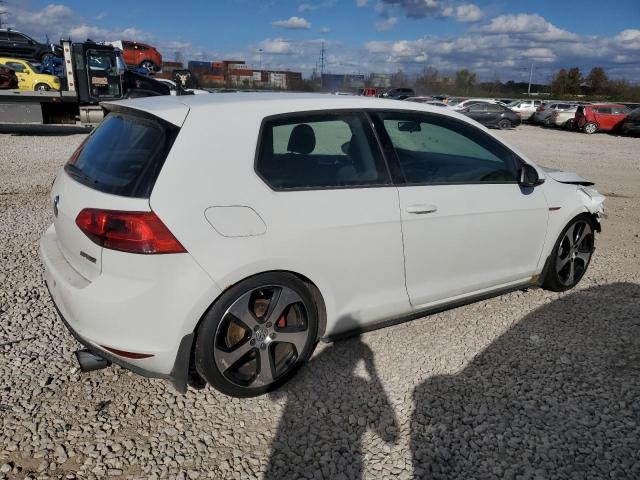 VOLKSWAGEN GTI 2015 white  gas 3VWYT7AU9FM040472 photo #4