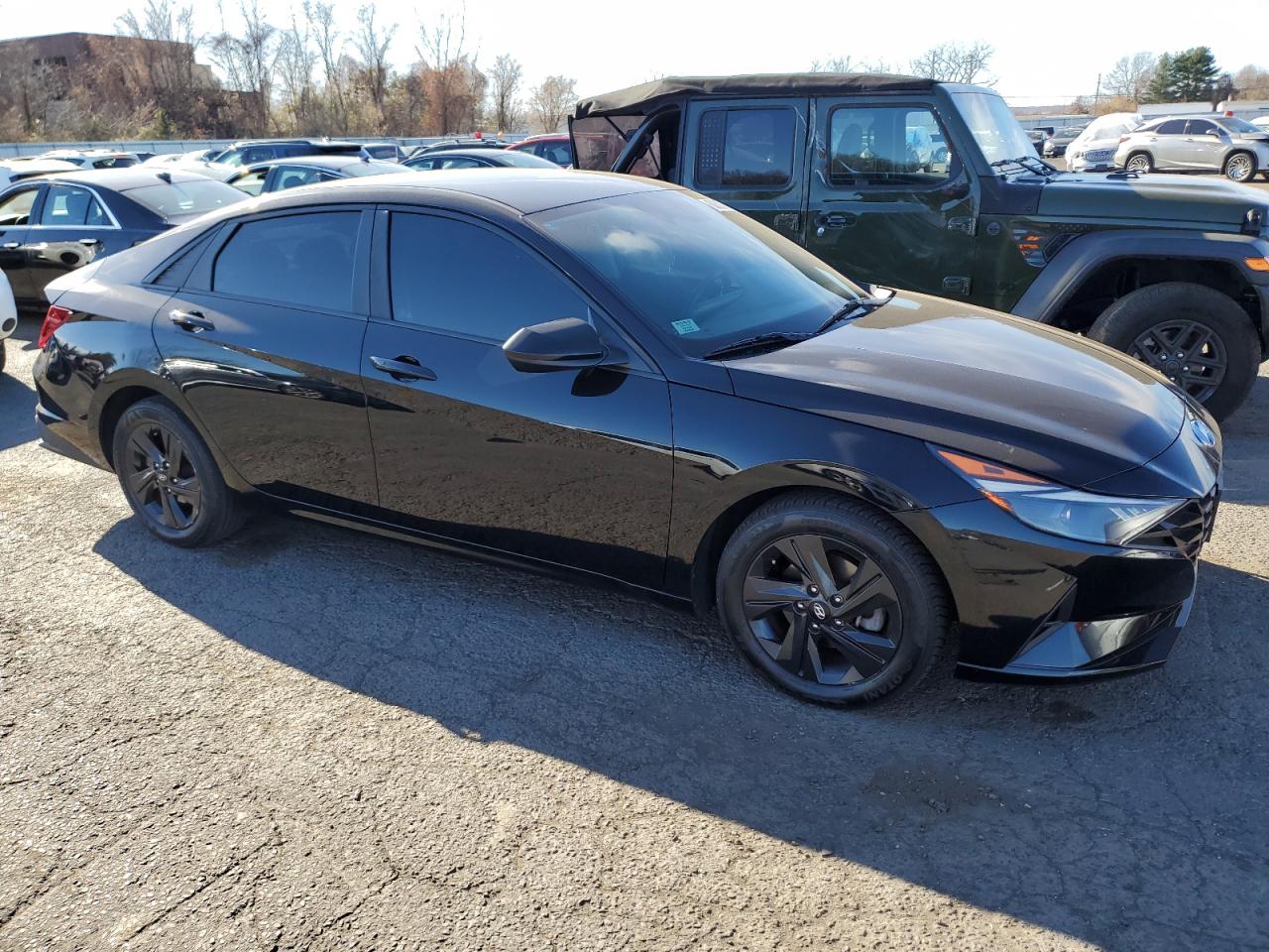 Lot #3030407489 2021 HYUNDAI ELANTRA SE