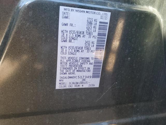 2015 INFINITI QX60 - 5N1AL0MN0FC517349
