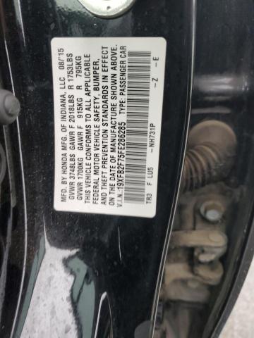 2015 HONDA CIVIC SE 19XFB2F75FE286285