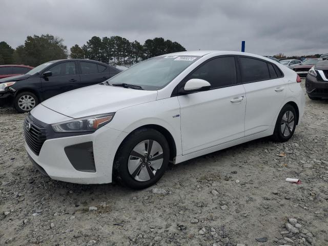 HYUNDAI IONIQ BLUE 2019 white  hybrid engine KMHC65LC2KU180135 photo #1