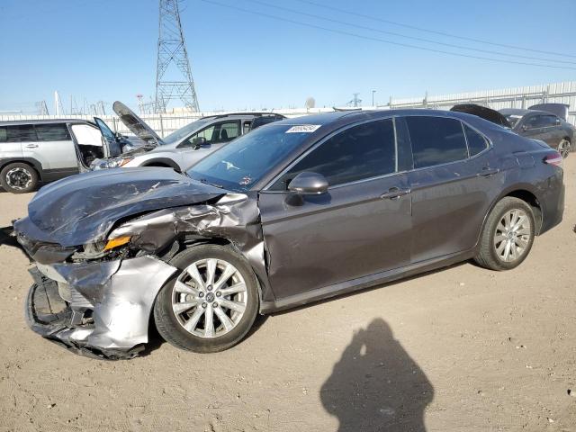 TOYOTA CAMRY LE 2020 gray  gas 4T1C11AK3LU918334 photo #1