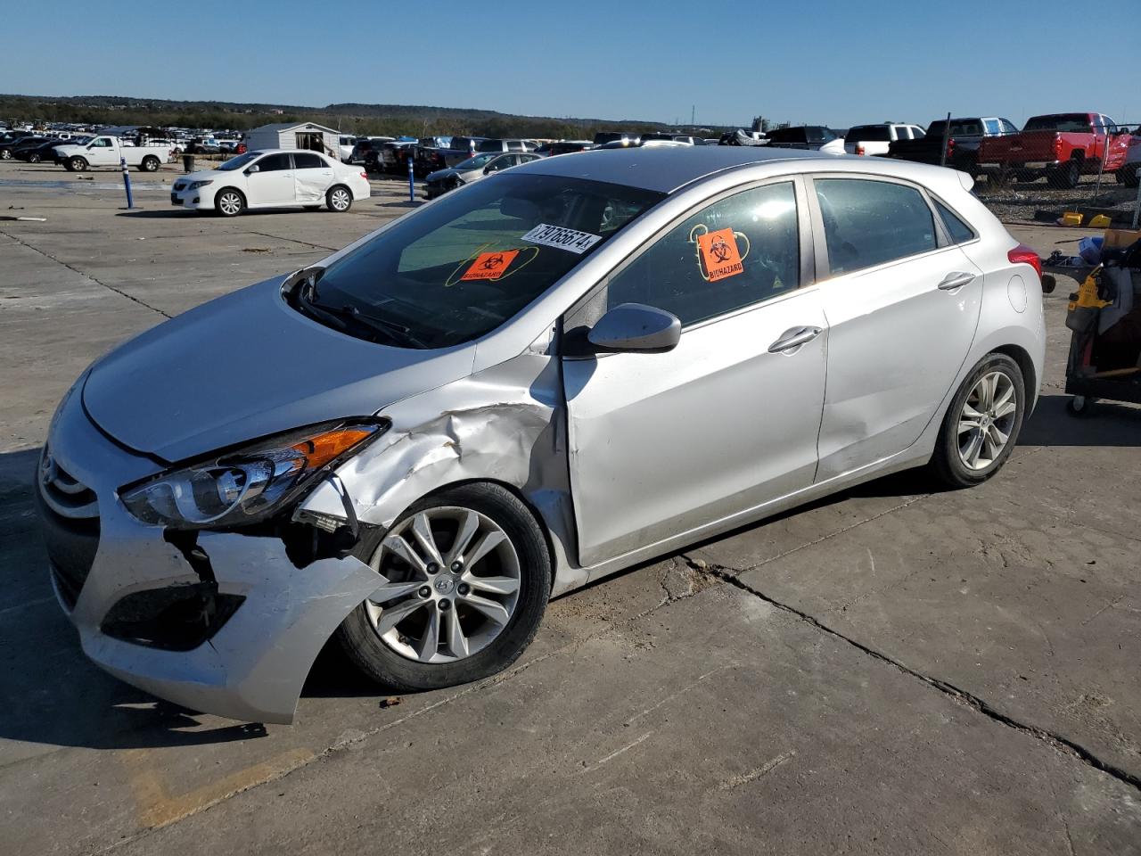 Lot #3033427088 2013 HYUNDAI ELANTRA GT