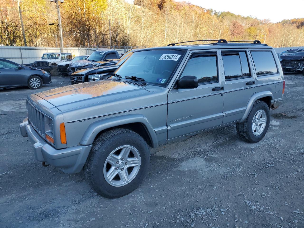 Lot #3025784341 2001 JEEP CHEROKEE C