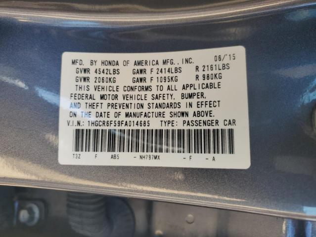 2015 HONDA ACCORD HYB - 1HGCR6F59FA014685