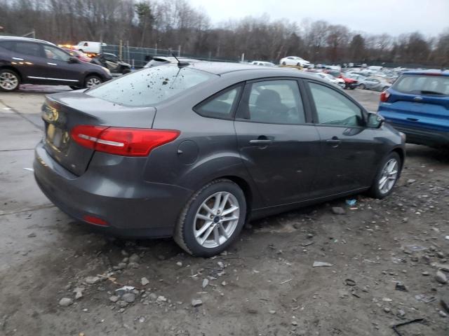 FORD FOCUS SE 2015 gray sedan 4d gas 1FADP3F22FL213763 photo #4