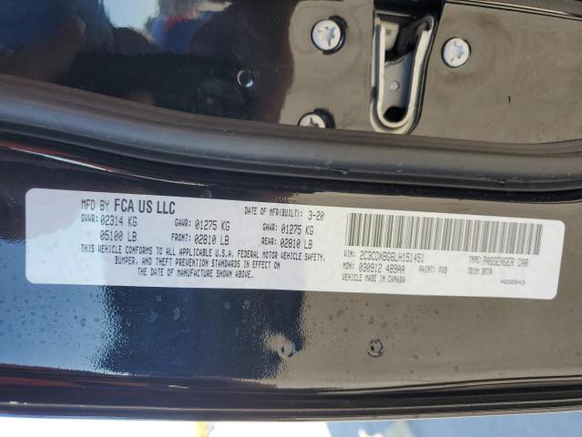 2020 DODGE CHARGER SX - 2C3CDXBG6LH151451