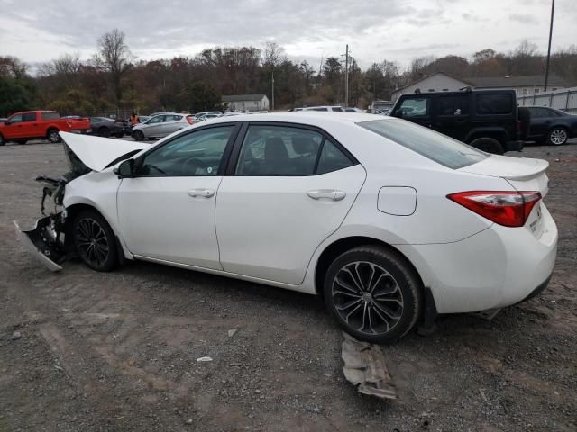 TOYOTA COROLLA L 2016 white  gas 2T1BURHE7GC650297 photo #3