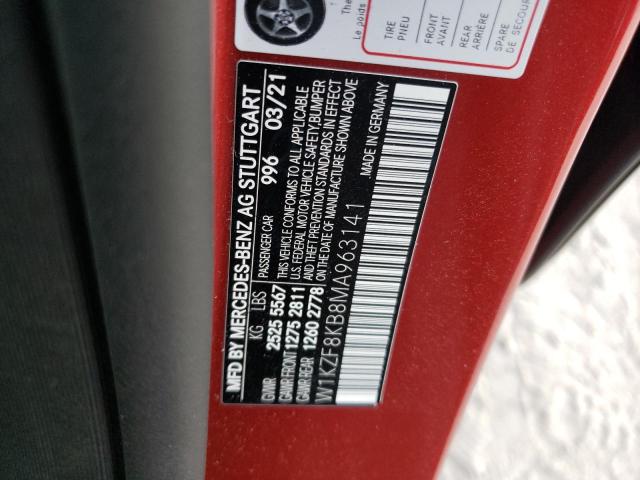 2021 MERCEDES-BENZ E 63 AMG-S - W1KZF8KB8MA963141