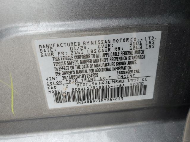 2024 NISSAN SENTRA SR - 3N1AB8DV1RY284859