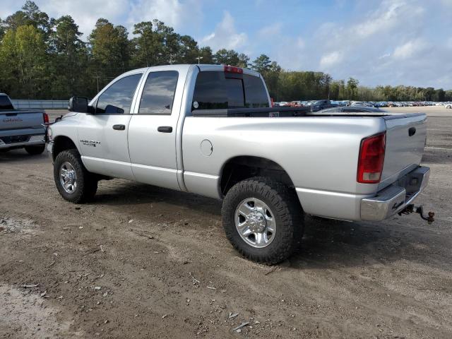 DODGE RAM 2500 S 2005 silver crew pic diesel 3D7KS28C65G782021 photo #3