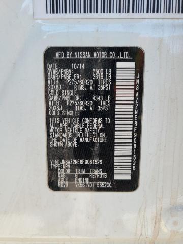 2015 INFINITI QX80 - JN8AZ2NE8F9081526