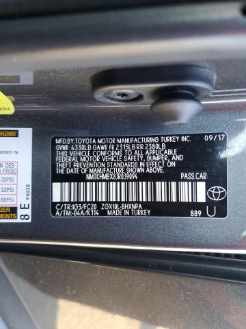 2018 TOYOTA C-HR XLE - NMTKHMBX8JR039094
