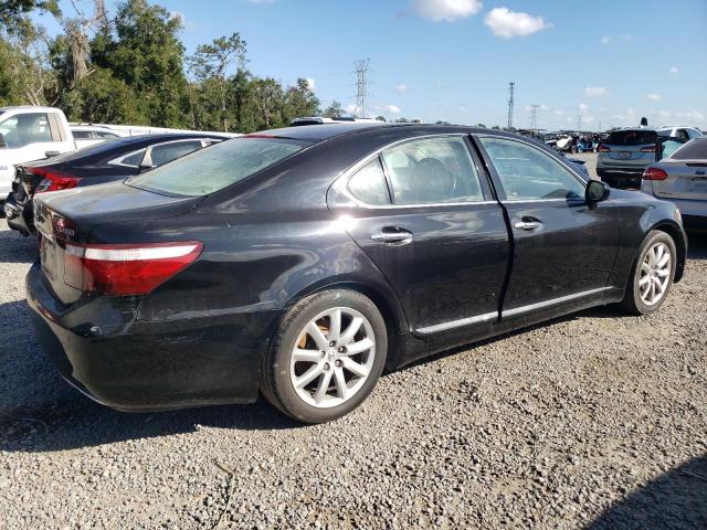 LEXUS LS 460 2008 black  gas JTHBL46F385079745 photo #4