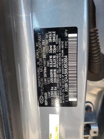 2021 HYUNDAI KONA SE - KM8K12AA5MU663664