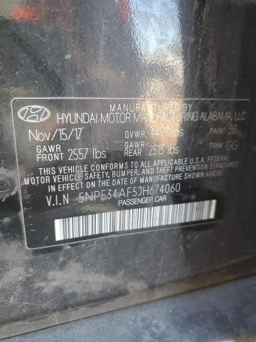 2018 HYUNDAI SONATA SPO - 5NPE34AF5JH674060