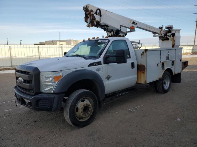 FORD F450 SUPER 2011 white  diesel 1FDUF4GTXBEA57959 photo #1