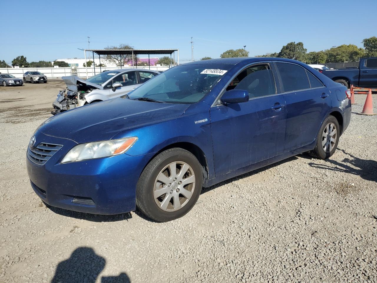 Lot #3033271837 2007 TOYOTA CAMRY HYBR