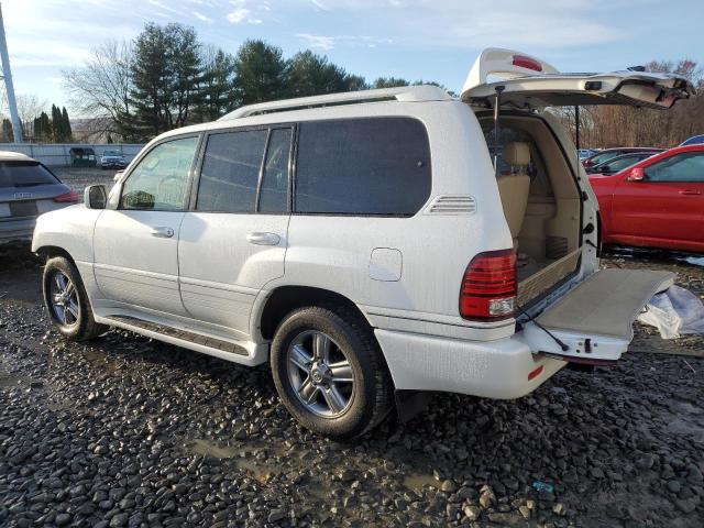 LEXUS LX 470 2006 white  gas JTJHT00WX64008264 photo #3