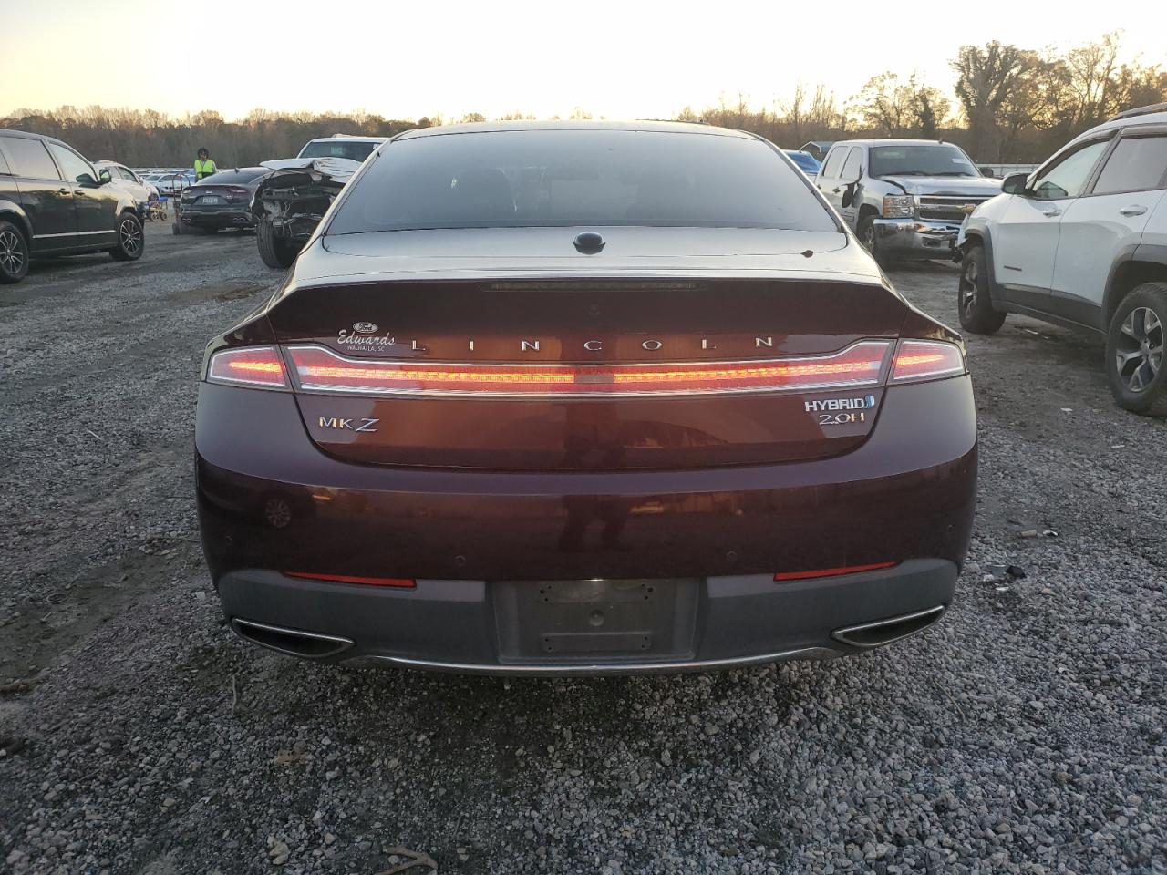 Lot #3006504108 2017 LINCOLN MKZ HYBRID