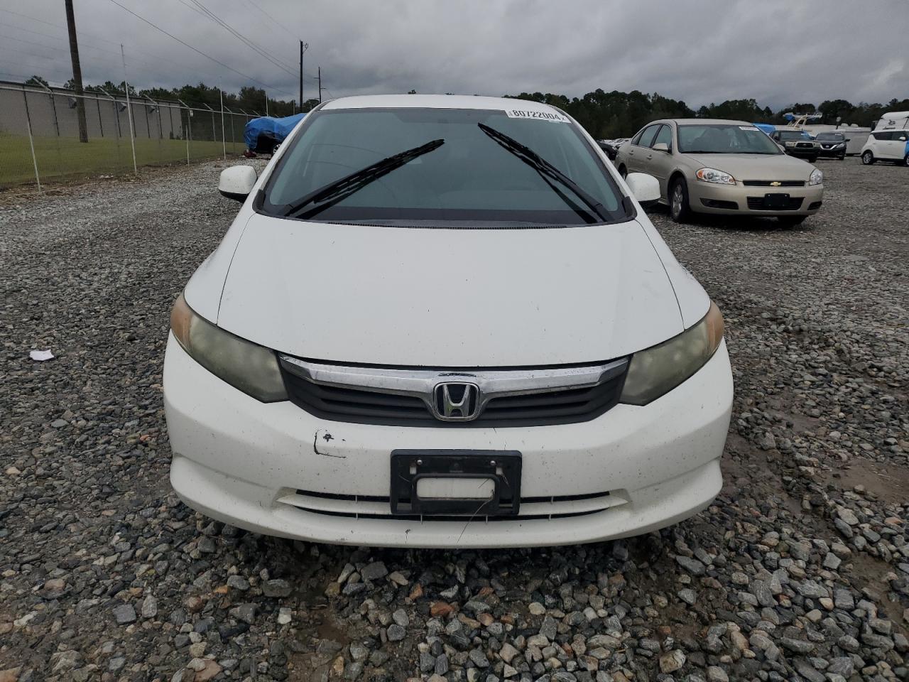 Lot #3029638092 2012 HONDA CIVIC LX