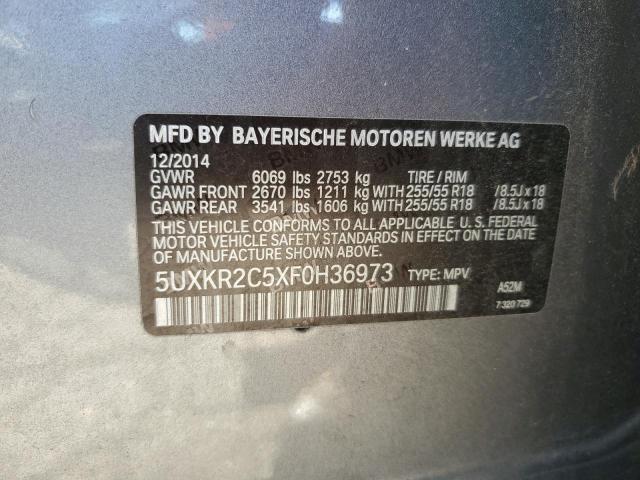 2015 BMW X5 SDRIVE3 - 5UXKR2C5XF0H36973