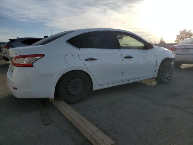 NISSAN SENTRA S 2014 white  gas 3N1AB7AP8EY294301 photo #4