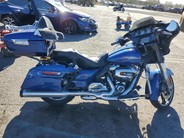 HARLEY-DAVIDSON FLHXS STRE 2017 blue  gas 1HD1KRC1XHB695741 photo #1