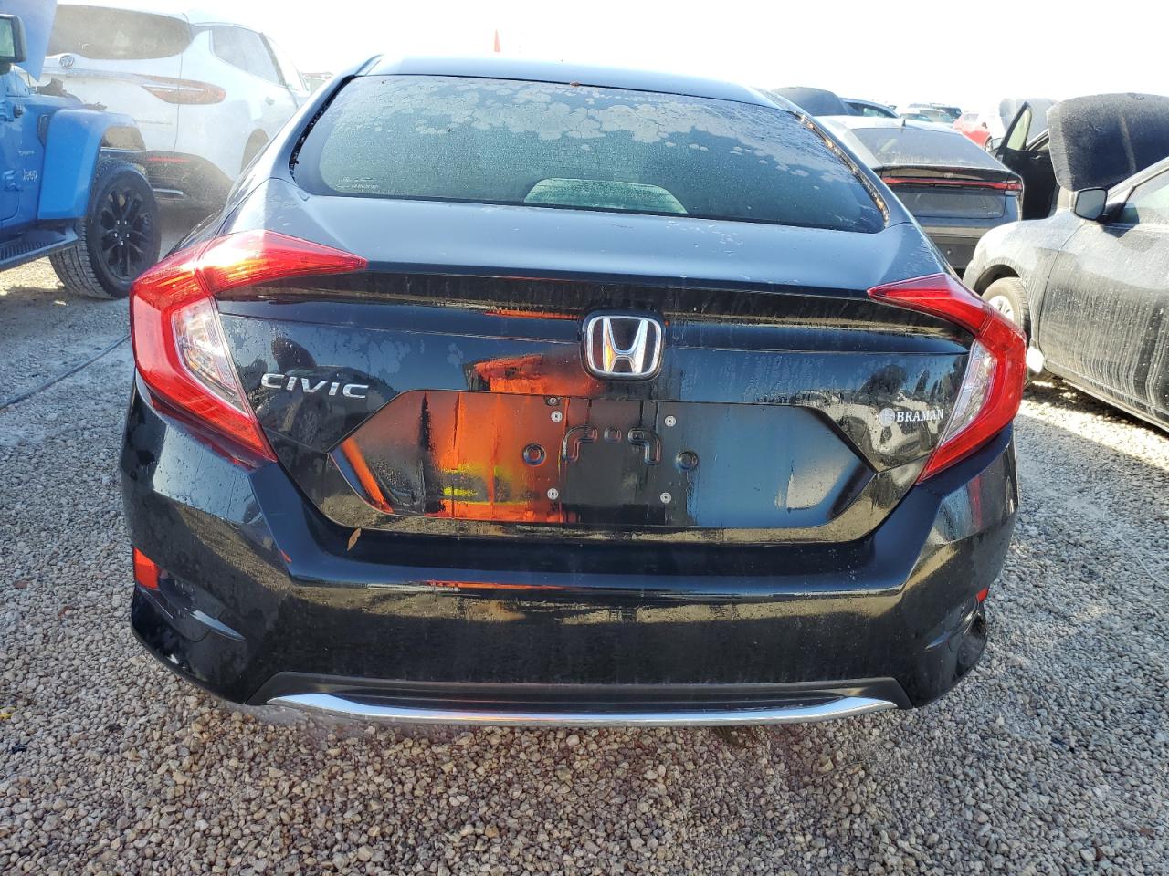 Lot #2986854149 2020 HONDA CIVIC LX