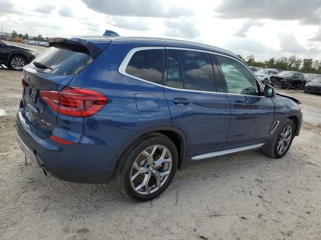 BMW X3 SDRIVE3 2020 blue  gas 5UXTY3C05LLU72294 photo #4