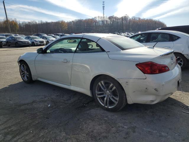 INFINITI G37 BASE 2010 white converti gas JN1CV6FEXAM350897 photo #3