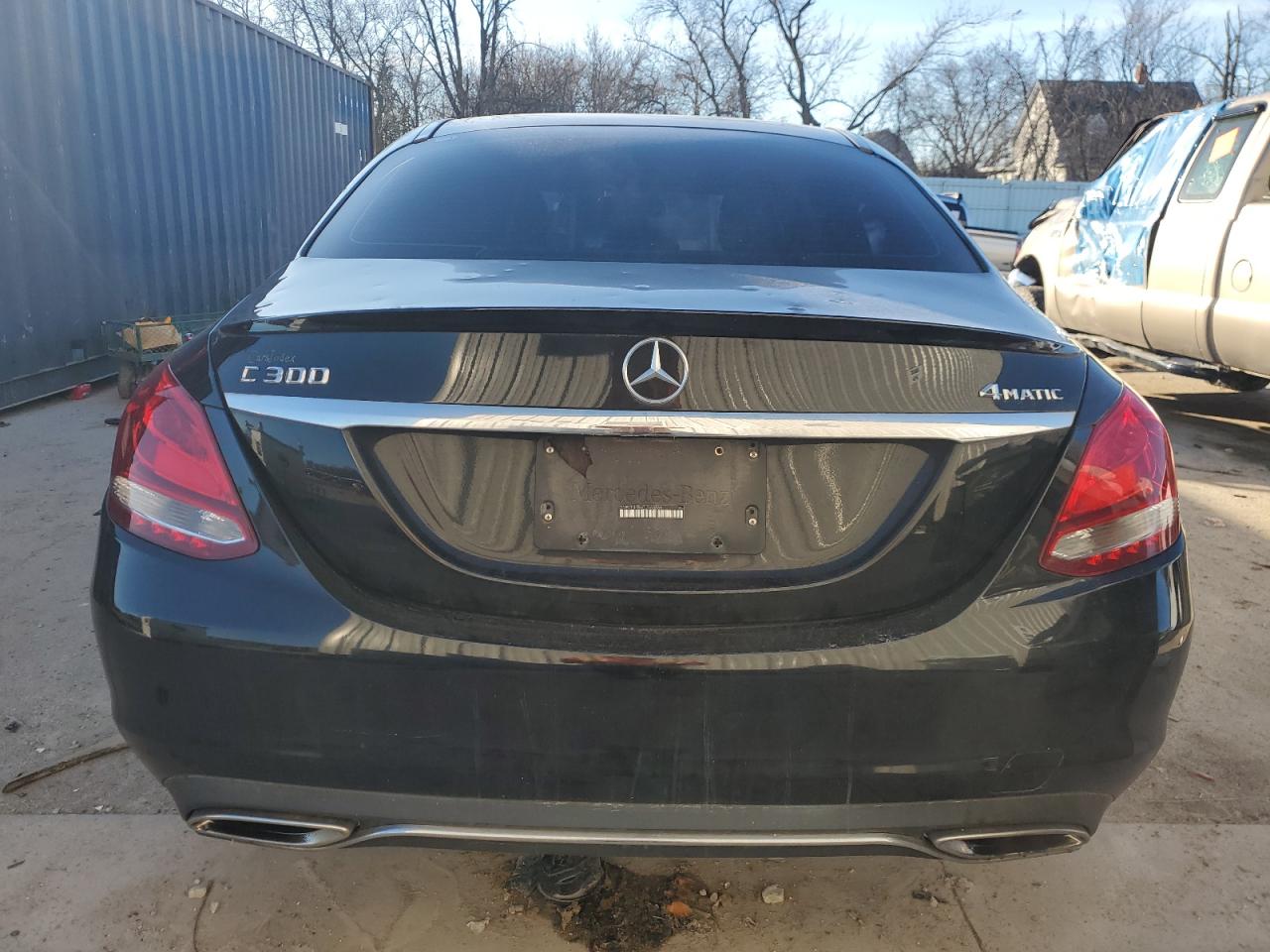 Lot #3023666976 2016 MERCEDES-BENZ C 300 4MAT