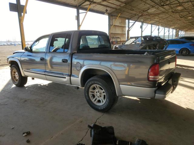 DODGE DAKOTA QUA 2003 gray  gas 1D7HL48NX3S135602 photo #3