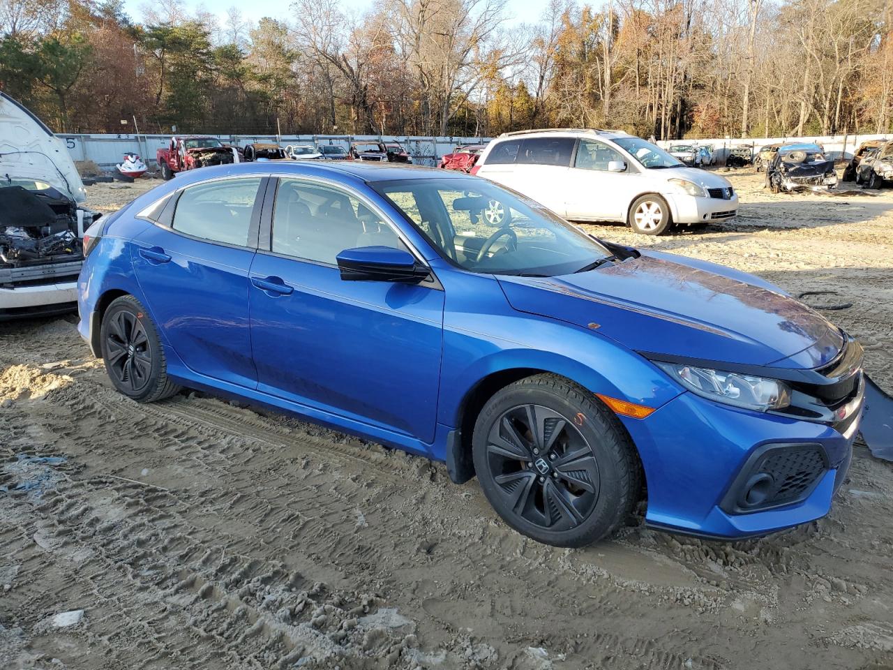 Lot #3024676631 2018 HONDA CIVIC EX